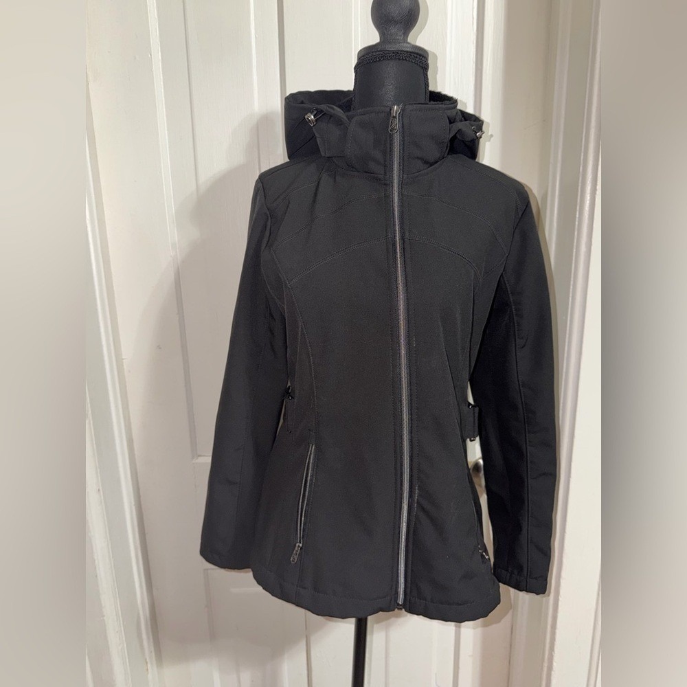 Women's size medium ZeroXposur Women's Black Jacket coat, winter coat